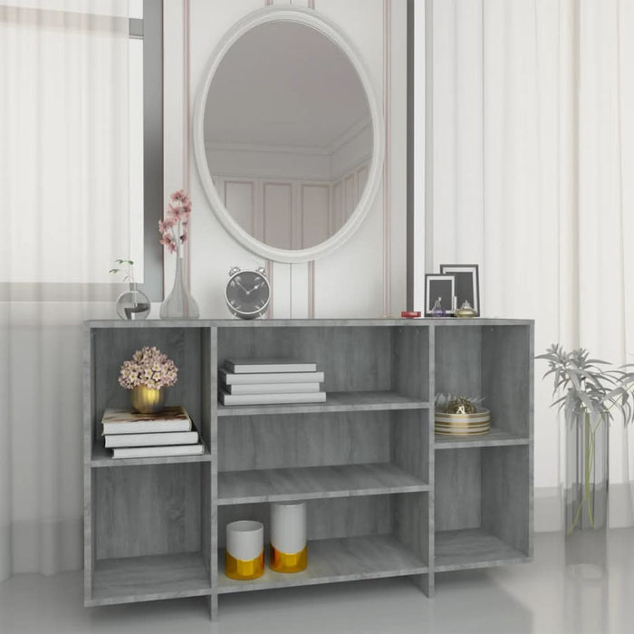 Servantă, gri sonoma, 120x30x75 cm, PAL - WALTI WALTI