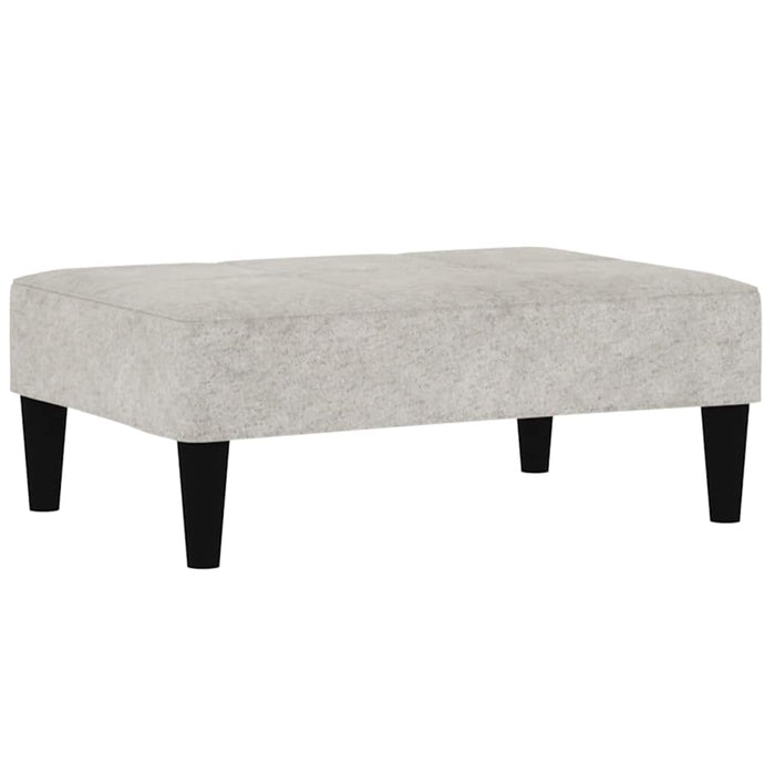 Scaun, gri deschis, material textil microfibră WALTI