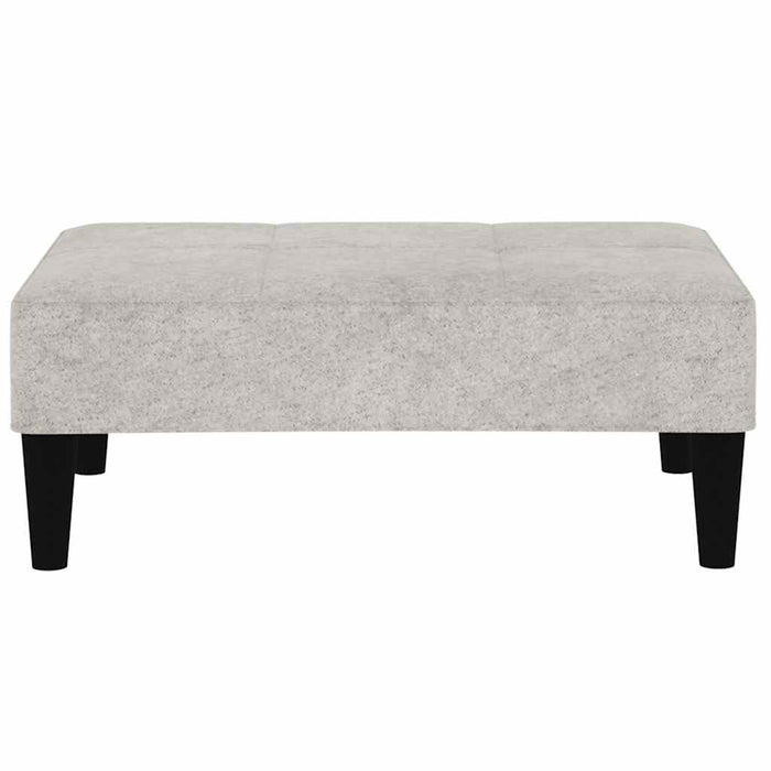 Scaun, gri deschis, material textil microfibră WALTI