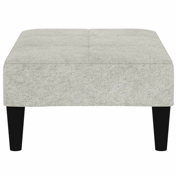Scaun, gri deschis, material textil microfibră WALTI