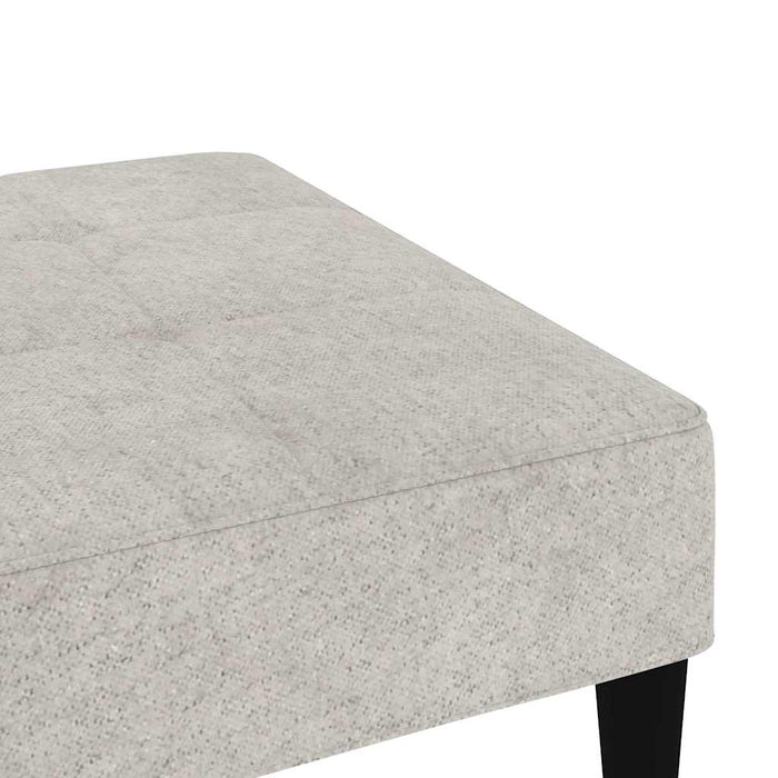 Scaun, gri deschis, material textil microfibră WALTI
