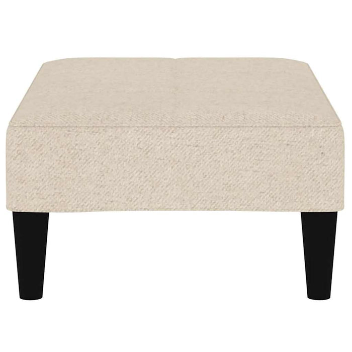 Scaun, crem, material textil microfibră WALTI