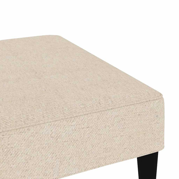 Scaun, crem, material textil microfibră WALTI