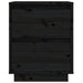 Noptiere, 2 buc., negru, 40x35x50 cm, lemn masiv de pin - WALTI WALTI