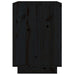 Noptiere, 2 buc., negru, 40x35x50 cm, lemn masiv de pin - WALTI WALTI