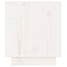 Noptiere, 2 buc., alb, 40x34x40 cm, lemn masiv de pin - WALTI WALTI