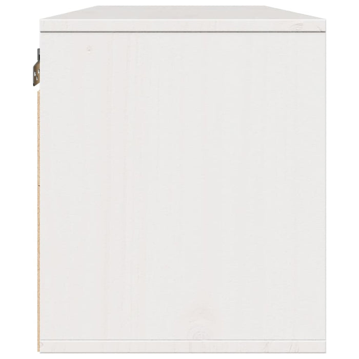Dulapuri de perete, 2 buc., alb, 45x30x35 cm, lemn masiv de pin - WALTI WALTI