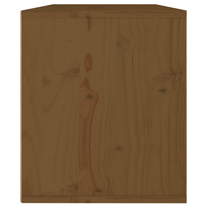 Dulap de perete, maro miere, 60x30x35 cm, lemn masiv de pin WALTI