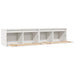 Dulapuri de perete 2 buc. alb, 80x30x35 cm, lemn masiv de pin - WALTI WALTI