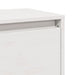 Dulapuri de perete 2 buc. alb, 80x30x35 cm, lemn masiv de pin - WALTI WALTI