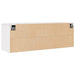 Dulap de perete, alb, 100x30x35 cm, lemn masiv de pin - WALTI WALTI