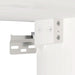 Dulap de perete, alb, 100x30x35 cm, lemn masiv de pin - WALTI WALTI