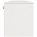 Dulapuri de perete 2 buc., alb, 100x30x35 cm, lemn masiv de pin - WALTI WALTI