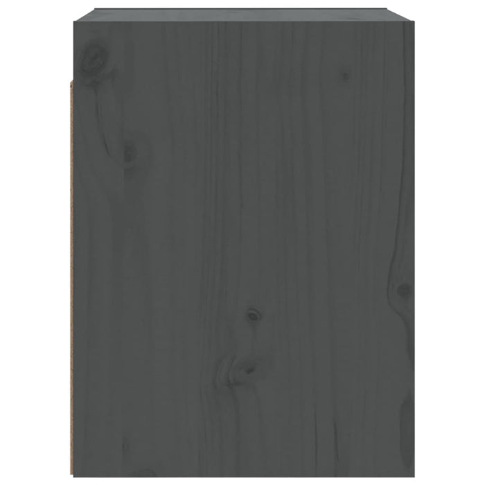 Dulapuri de perete 2 buc. gri, 30x30x40 cm, lemn masiv de pin - WALTI WALTI