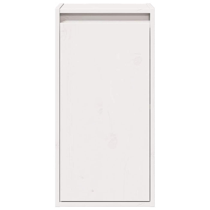 Dulapuri de perete, 2 buc., alb, 30x30x60 cm, lemn masiv de pin - WALTI WALTI