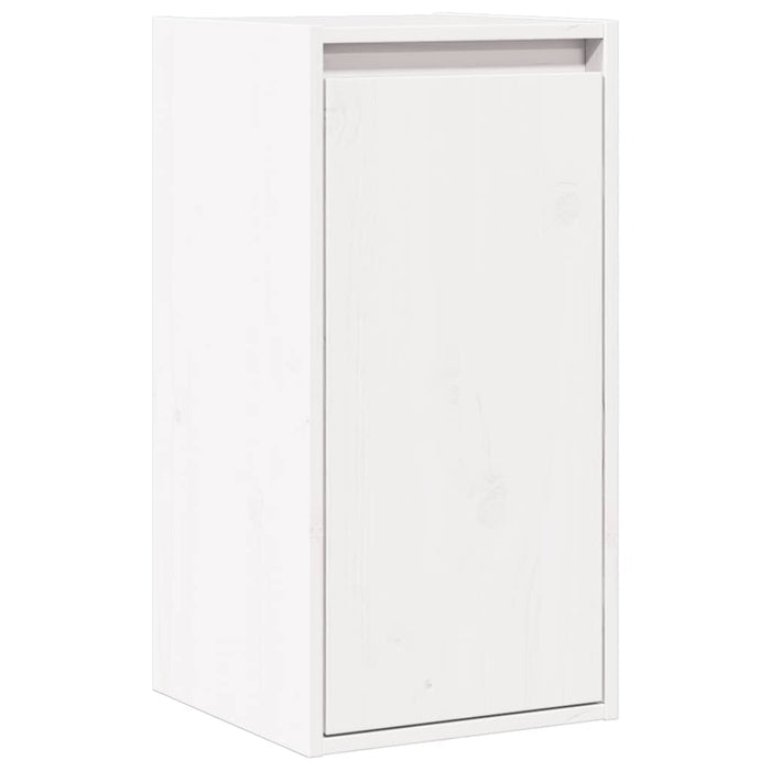 Dulapuri de perete, 2 buc., alb, 30x30x60 cm, lemn masiv de pin - WALTI WALTI