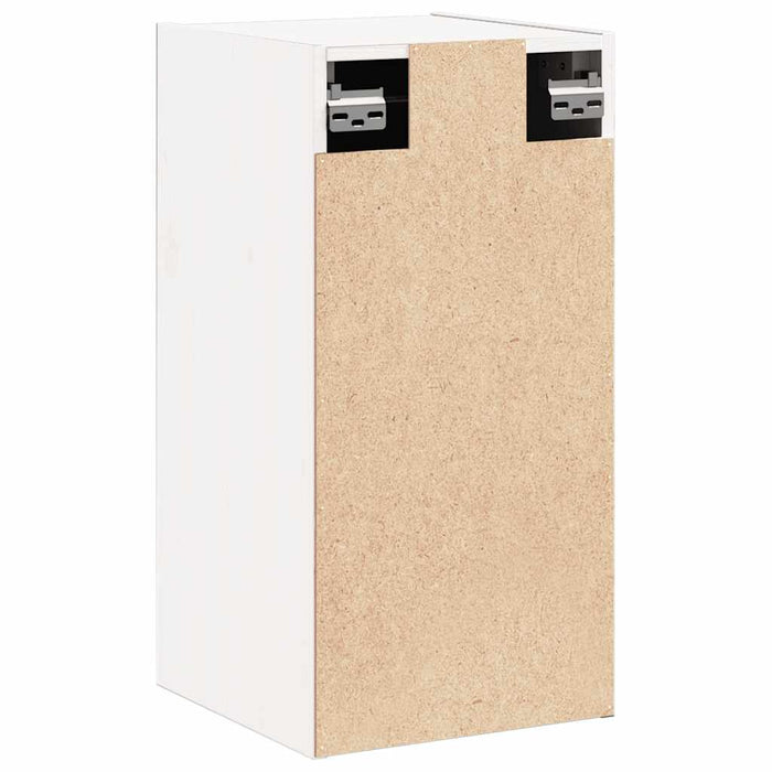 Dulapuri de perete, 2 buc., alb, 30x30x60 cm, lemn masiv de pin - WALTI WALTI