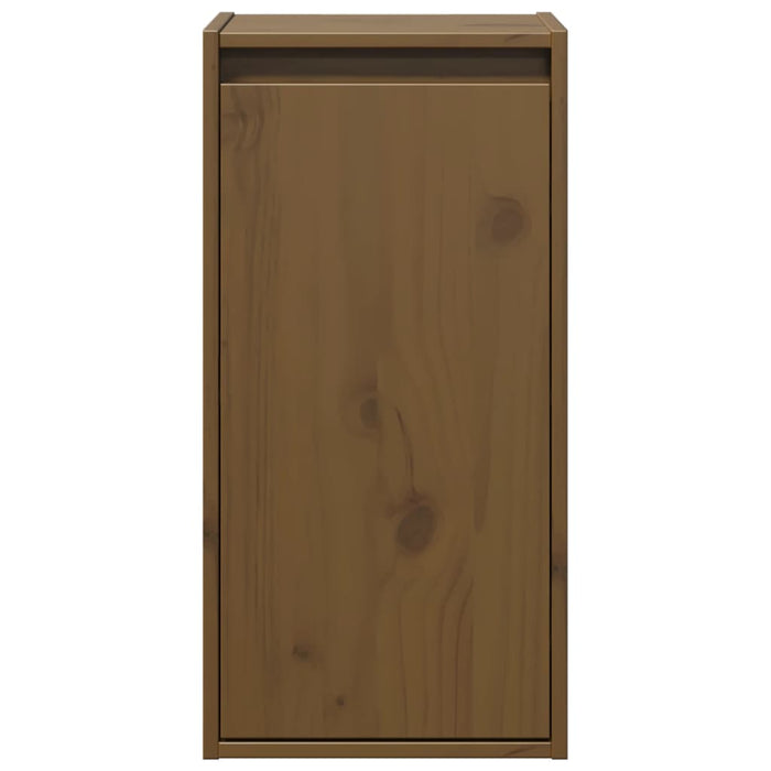 Dulap de perete, maro miere, 30x30x60 cm, lemn masiv de pin - WALTI WALTI