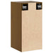 Dulapuri perete 2 buc, maro miere, 30x30x60 cm, lemn masiv pin - WALTI WALTI