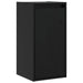 Dulapuri de perete, 2 buc., negru, 30x30x60 cm, lemn masiv pin - WALTI WALTI