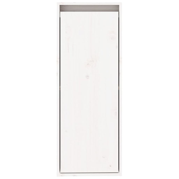 Dulap de perete, alb, 30x30x80 cm, lemn masiv de pin - WALTI WALTI