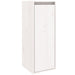 Dulapuri de perete, 2 buc., alb, 30x30x80 cm, lemn masiv de pin - WALTI WALTI