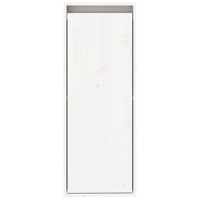 Dulapuri de perete, 2 buc., alb, 30x30x80 cm, lemn masiv de pin - WALTI WALTI