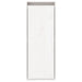 Dulapuri de perete, 2 buc., alb, 30x30x80 cm, lemn masiv de pin - WALTI WALTI