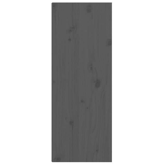 Dulap de perete, gri, 30x30x80 cm, lemn masiv de pin - WALTI WALTI