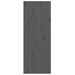 Dulap de perete, gri, 30x30x80 cm, lemn masiv de pin - WALTI WALTI