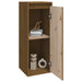 Dulapuri de perete 2 buc. maro miere 30x30x80 cm lemn de pin - WALTI WALTI