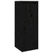 Dulapuri de perete 2 buc. negru 30x30x80 cm lemn masiv de pin - WALTI WALTI