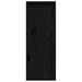 Dulapuri de perete 2 buc. negru 30x30x80 cm lemn masiv de pin - WALTI WALTI