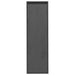 Dulapuri de perete, 2 buc., gri, 30x30x100cm, lemn masiv de pin - WALTI WALTI