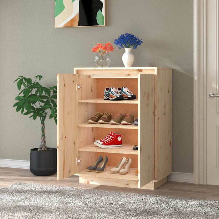 Pantofar, 60x35x80 cm, lemn masiv de pin - WALTI WALTI