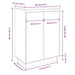 Pantofar, 60x35x80 cm, lemn masiv de pin - WALTI WALTI