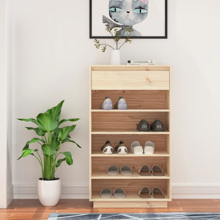 Pantofar, 60x34x105 cm, lemn masiv de pin - WALTI WALTI