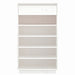 Pantofar, alb, 60x34x105 cm, lemn masiv de pin - WALTI WALTI