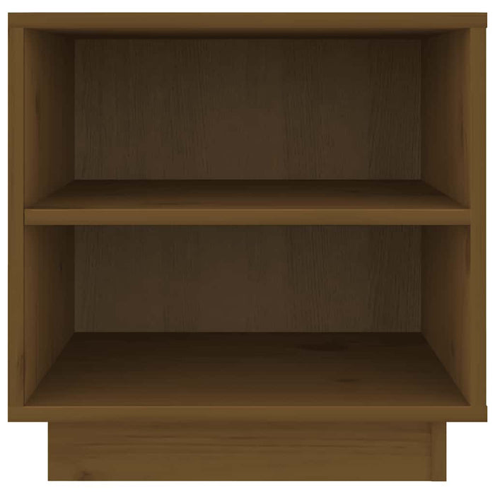Noptiere, 2 buc, maro miere, 40x34x40 cm, lemn masiv de pin - WALTI WALTI