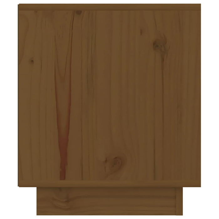Noptiere, 2 buc, maro miere, 40x34x40 cm, lemn masiv de pin - WALTI WALTI