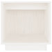 Noptiere, alb, 2 buc., 40x30x40 cm, lemn masiv de pin - WALTI WALTI