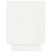 Noptiere, alb, 2 buc., 40x30x40 cm, lemn masiv de pin - WALTI WALTI