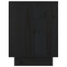 Noptiere, 2 buc., negru, 40x30x40 cm, lemn masiv de pin - WALTI WALTI