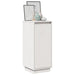 Servante, 2 buc., alb, 31,5x34x75 cm, lemn masiv de pin - WALTI WALTI