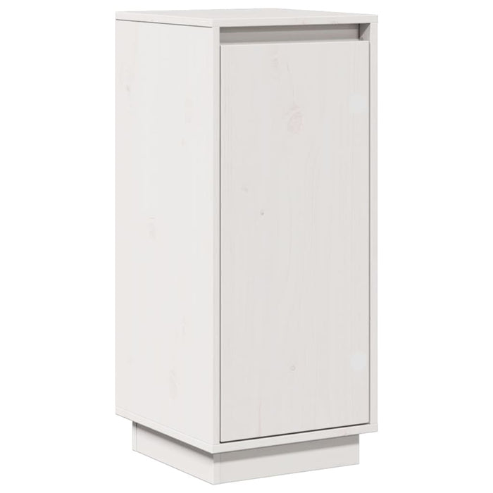 Servante, 2 buc., alb, 31,5x34x75 cm, lemn masiv de pin - WALTI WALTI