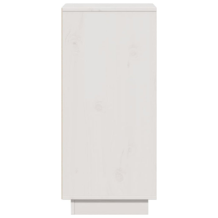 Servante, 2 buc., alb, 31,5x34x75 cm, lemn masiv de pin - WALTI WALTI