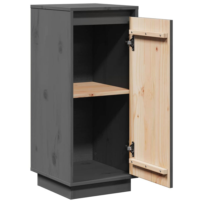 Servante, 2 buc., gri, 31,5x34x75 cm, lemn masiv de pin WALTI