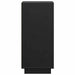 Servante, 2 buc., negru, 31,5x34x75 cm, lemn masiv de pin - WALTI WALTI