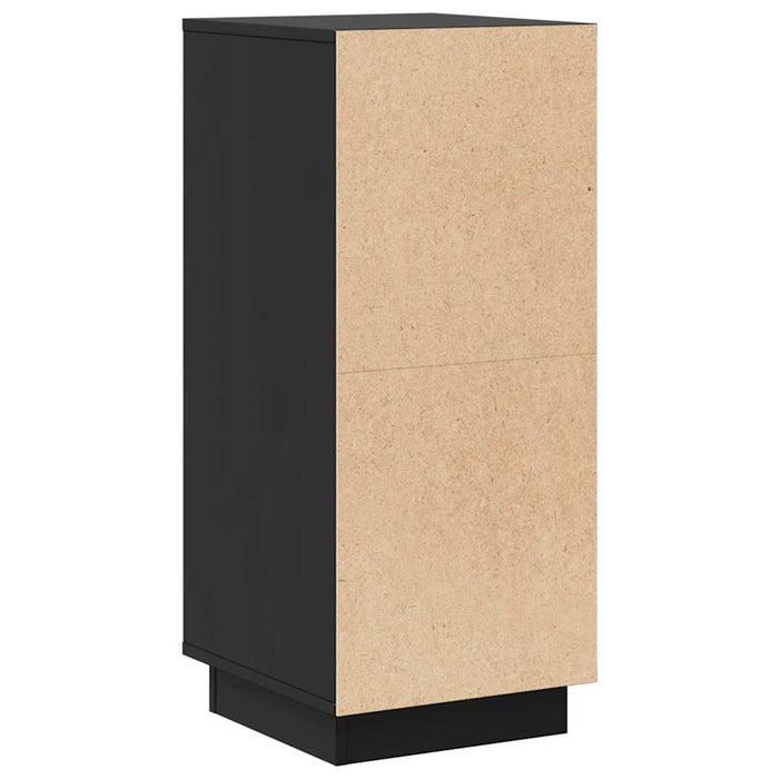 Servante, 2 buc., negru, 31,5x34x75 cm, lemn masiv de pin - WALTI WALTI
