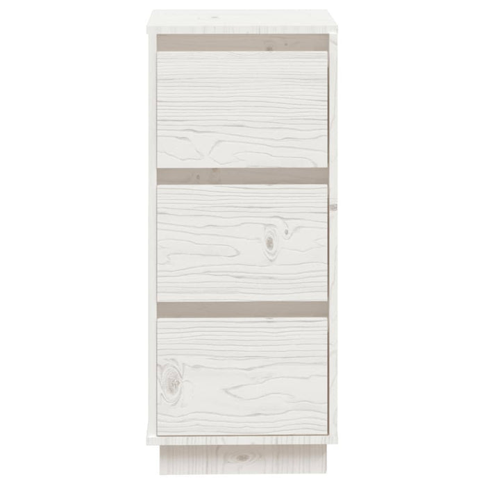 Servante, 2 buc., alb, 32x34x75 cm, lemn masiv de pin - WALTI WALTI